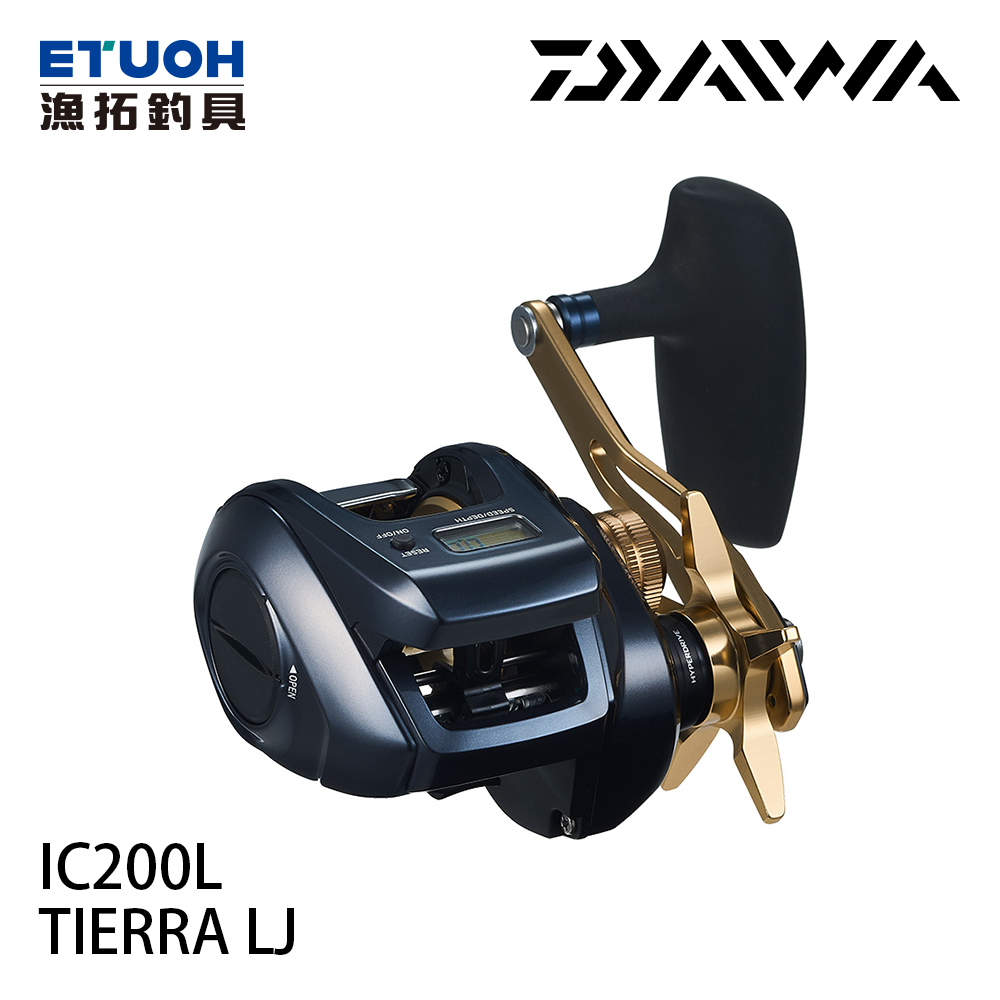 *DAIWA TIERRA LJ  IC 200L 液晶面板 雙軸 捲線器